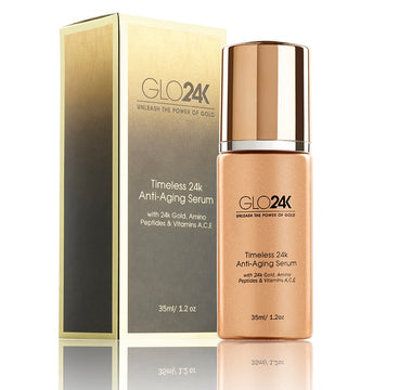 Incorporating the Timeless 24K Anti-Aging Serum into my skin care routine