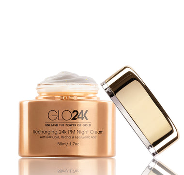 The Super Ingredients in GLO24K Night Cream