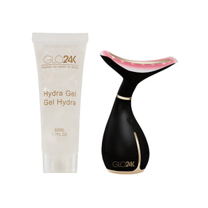 Skin Rejuvenation Beauty Device for Face and Neck + Conductive Hydra Gel